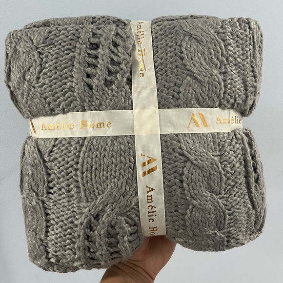 NEW Amelie Home Knit Throw Blanket - Picture 7 of 10